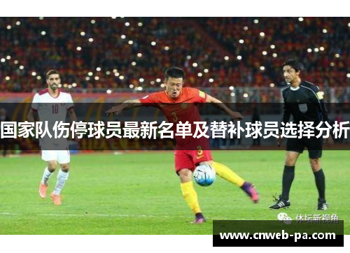 国家队伤停球员最新名单及替补球员选择分析